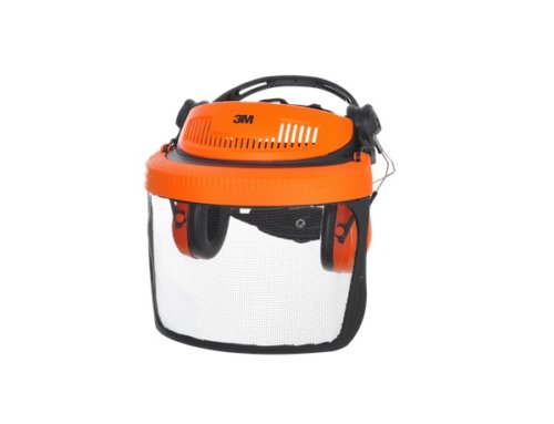 360 Grad Produktansicht von Bauhelmen